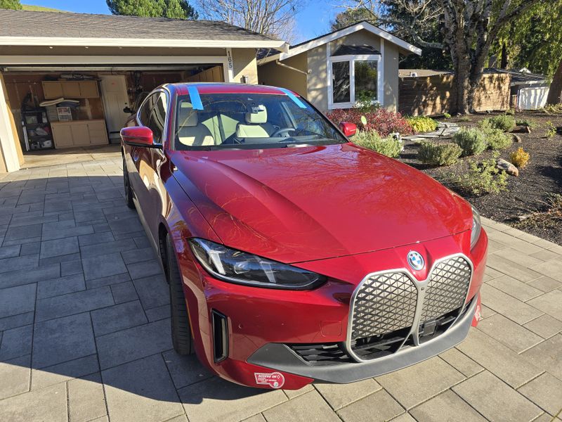 BMW iX completed windshield install